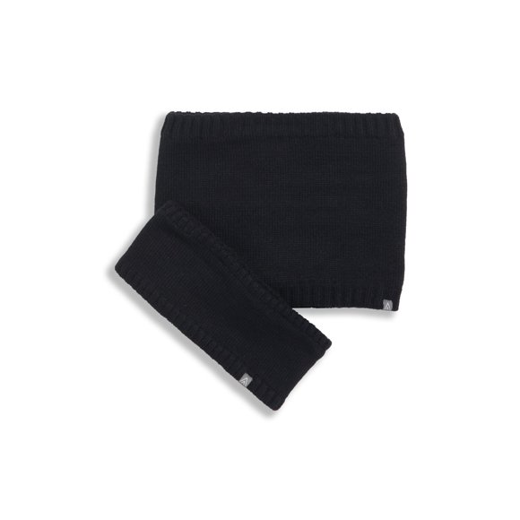 Polar Heat Nanuuq Cache-Cou Bandeau pour Hommes & Femmes, Noir Lot de 2
