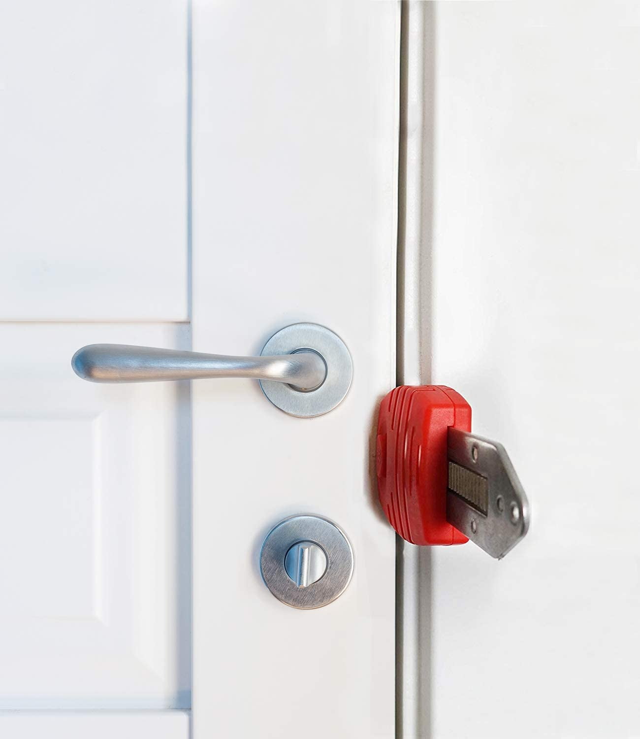 Safe Sticker 3D Door Lock Imitation burglary protection for house and apartment door 