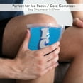 thumbnail image 3 of NutriChef PKICPAK5 - Ice Bag Cooler Pouches - Ice Cube Holding Bag Packs with Ziplock Seal, Re-Usable & Re-Sealable (20 Bags), 3 of 4
