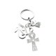 thumbnail image 1 of sweethay LLavero de Anubis Queen Egypt, llavero de moda y duradero, cierre de Metal de seguridad resistente, accesorio para llaves, teléfono móvil Ropa, zapatos y accesorios Miscelánea Plata 1 sweethay AP014002-01, 1 of 6