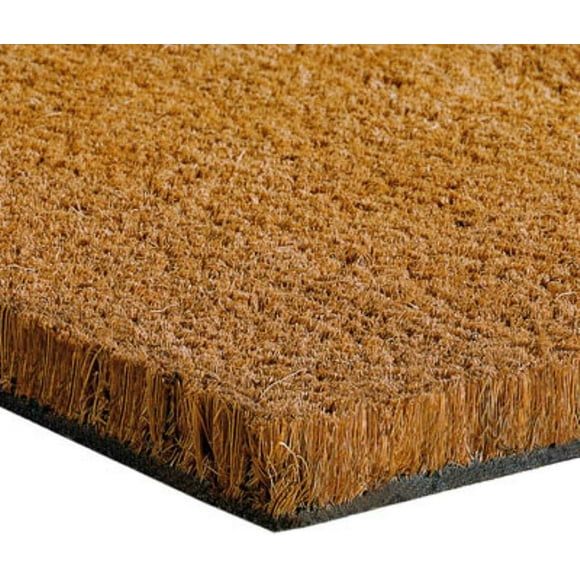 Living Coir Matting for Entrances - Tough Bristles - Doorway Coconut Entrance Mat Strips - Cut to Size - Doormats (0.6m x 1m (60cm x 100cm))