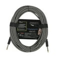 thumbnail image 1 of Sonducket Cable de guitarra, Cable de alambre, línea de reducción de ruido, Cables blindados trenzados de Color, accesorios para amplificador Accesorios para instrumentos musicales Blanco, 1 of 6