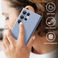 thumbnail image 7 of JETech Slim Fit Case for Samsung Galaxy S23 Ultra 5G 6.8-Inch, Soft TPU Thin Protective Phone Cover with Matte Finish, Shockproof (Sky Blue), 7 of 7