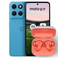 thumbnail image 1 of Smartphone Motorola moto G17 Dual SIM 256GB 4+8GB RAM Celeste + Moto Buds durazno, 1 of 5