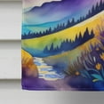 thumbnail image 4 of Violets in Color House Flag 28 in x 40 in, 4 of 5