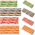 thumbnail image 1 of SUTENGDA 150 Pack Flat Coin Wrappers   Quarters Coin Holder  Quarter Storage Coin Wrapper Striped Coin Wrapper for Dimes  Nickels  Pennies  Quarters, 1 of 7