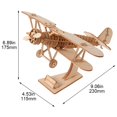 thumbnail image 3 of Jiibva DIY Airplane 3D Wooden Puzzle Assembly Decorative Model, Christmas Birthday Gift, 1 Set, 3 of 7