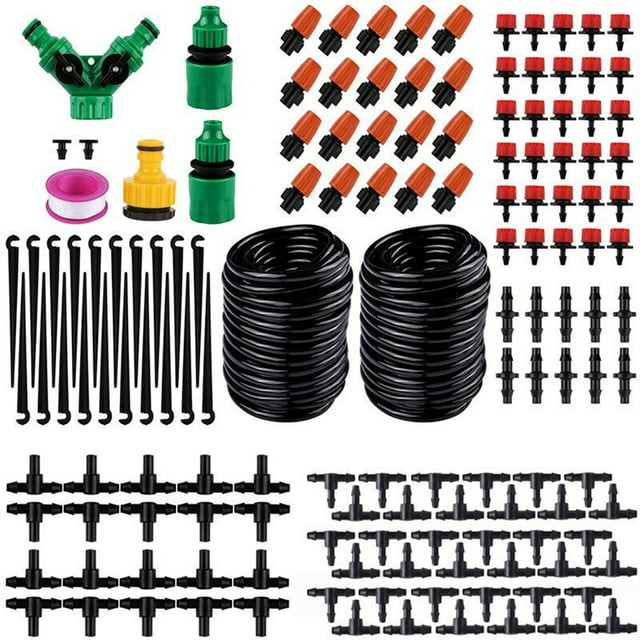 Mist Cooling Automatic Irrigation System Drip Irrigation System Garden Plant Automatic Watering Hose Kit