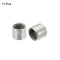 thumbnail image 3 of Unique Bargains M12 Mâle à M10 Femelle Adaptateur Réducteur 10mm Filetage Réducteur Écrou Insert 10 Pack, 3 of 5