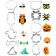 thumbnail image 2 of 10 moldes para galletas estilo Halloween cortadores de frutas de acero inoxidable (estilo aleatorio), 2 of 5