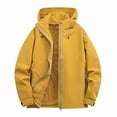 thumbnail image 3 of Sheghy Womens Rain Jacket Women Packable Parka Funnel Neck Weekend Shacket Jacket with Pockets, 3 of 7