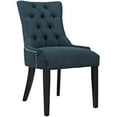 thumbnail image 2 of Pemberly Row 20.5" Fabric Dining Side Chair in Black/Azure (Set of 2), 2 of 4