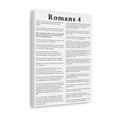 thumbnail image 2 of Romans 4 Bible Verse Canvas – Christian Wall Art, Ready to Hang, 2 of 17
