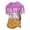 I242 Purple, variant on Angala Kids T Shirts Ice Cream Print Summer Shirts Crew Neck Short Sleeve Comfortable Casual Boys Tees Size 2-3 Years Beige