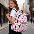 Chririnla Butterfly Print Kids School Bag Waterproof Daypack High ...