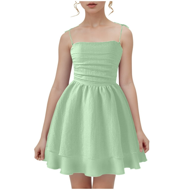 green emerald velvet dress Eesha - Mint Green