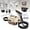 Beige, variant on Portable Handheld Steam Cleaner,High Temperature,Handle Controllable Switch/Intelligent Digital Display,4 Brush Heads for Car, Kitchen, Furniture, Grout, Tile,Orange