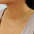 thumbnail image 4 of Nuragold 10K Real Yellow Gold Cuban Curb Link Chain Necklace 16"-30" (2mm-7.5mm) Italian Jewelry for Men & Women, 4 of 19