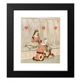 thumbnail image 2 of Randolph Caldecott 15x17 Black Modern Framed Museum Art Print Titled - The Queen of Hearts Pl 2 (1887), 2 of 5