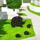 thumbnail image 4 of Estacas de metal para jardín, decoración para exteriores, estaca de silueta de erizo negro para patio, juego de 4 estatuas de metal para exteriores TUNC Sencillez, 4 of 5