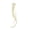 Gold, variant on Women's Wavy Clip-In Bangs - Premium Synthetic Hair with Long Side Bangs for Effortless Style