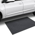 thumbnail image 3 of Felt Fabric Garage Mat for Under Waterproof Car Car Oil Spill Mat Durable Accessories Black, 3 of 8