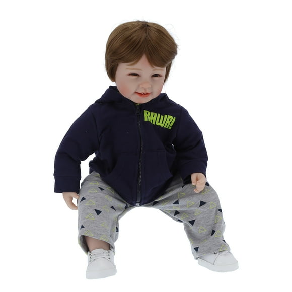 Muñeca bebé renacida Jadeshay 55 cm cuerpo suave Muñeca realista
