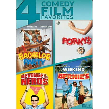 Bachelor Party / Porky's / Revenge of the Nerds / Weekend at Bernie's (DVD)