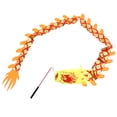 thumbnail image 1 of CIMAXIC Dragon Dance Ribbon Bright Dragon Dance Ribbon Outdoor Chinese Dragon Ribbon 3D Dragon Ribbon Waving Ribbon With Stick,118.11"X7.48"X0.04", 1 of 5