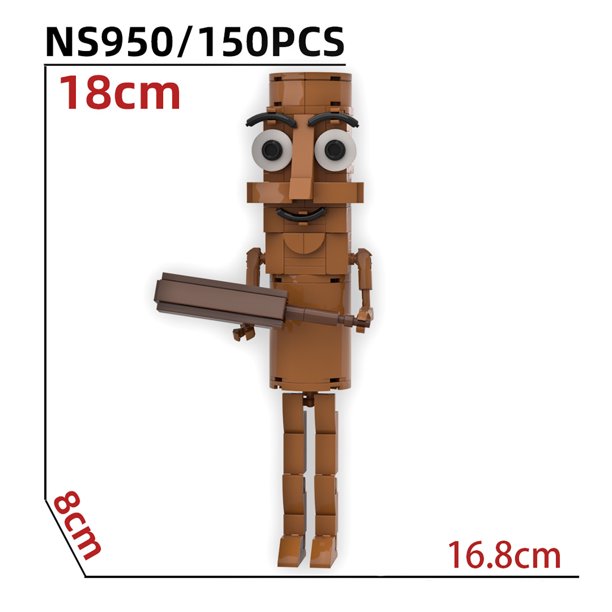 Set de bloques de construcción italiano Brainrot Tralalero – Juguetes de ladrillo de figura de acción creativa para niños, fans y coleccionistas, idea de regalo divertido