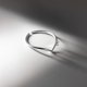 thumbnail image 5 of Anillo abierto Minnieouse en forma de V para ceremonia fiesta banquete chicas aleación Plata AP019315-01, 5 of 6