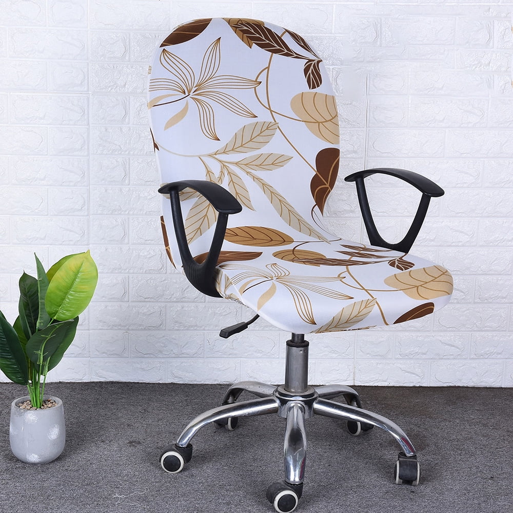 Swivel Chair Cover Stretchable Removable Computer Office Washable