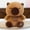 Capybara, variant on Scented Elephant Plushie Stuffed Animal, Ultra Soft Cute Cuddly Plush Toy with Beads, Squishy Squeezable Desk Pal Stuffed Toy for Kids Toddlers, 6.8 Inches