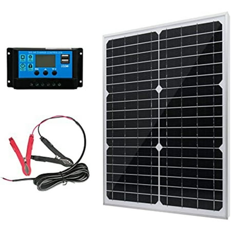 

Camera Solar Panel - 12W 18V Solar Panel Kit Battery for Hunting Camera