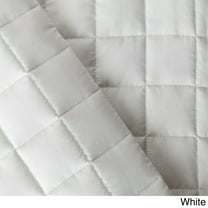 CGG Home Fashions Sensation Cotton Quilt Coverlet White Twin