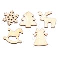 thumbnail image 3 of BEADCEST Beige Rosewood Log Discs 150Pcs for General Crafting and Table Numbers, 3 of 4