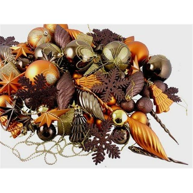 Vickerman N512515 Ensemble d'Ornement de Boule de Moka - 125 Pièces
