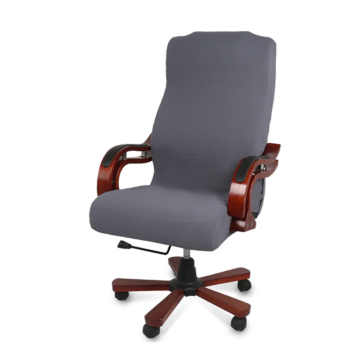 Swivel Armchair Slipcover Removable Stretch Compute Office Chair Cover Protector