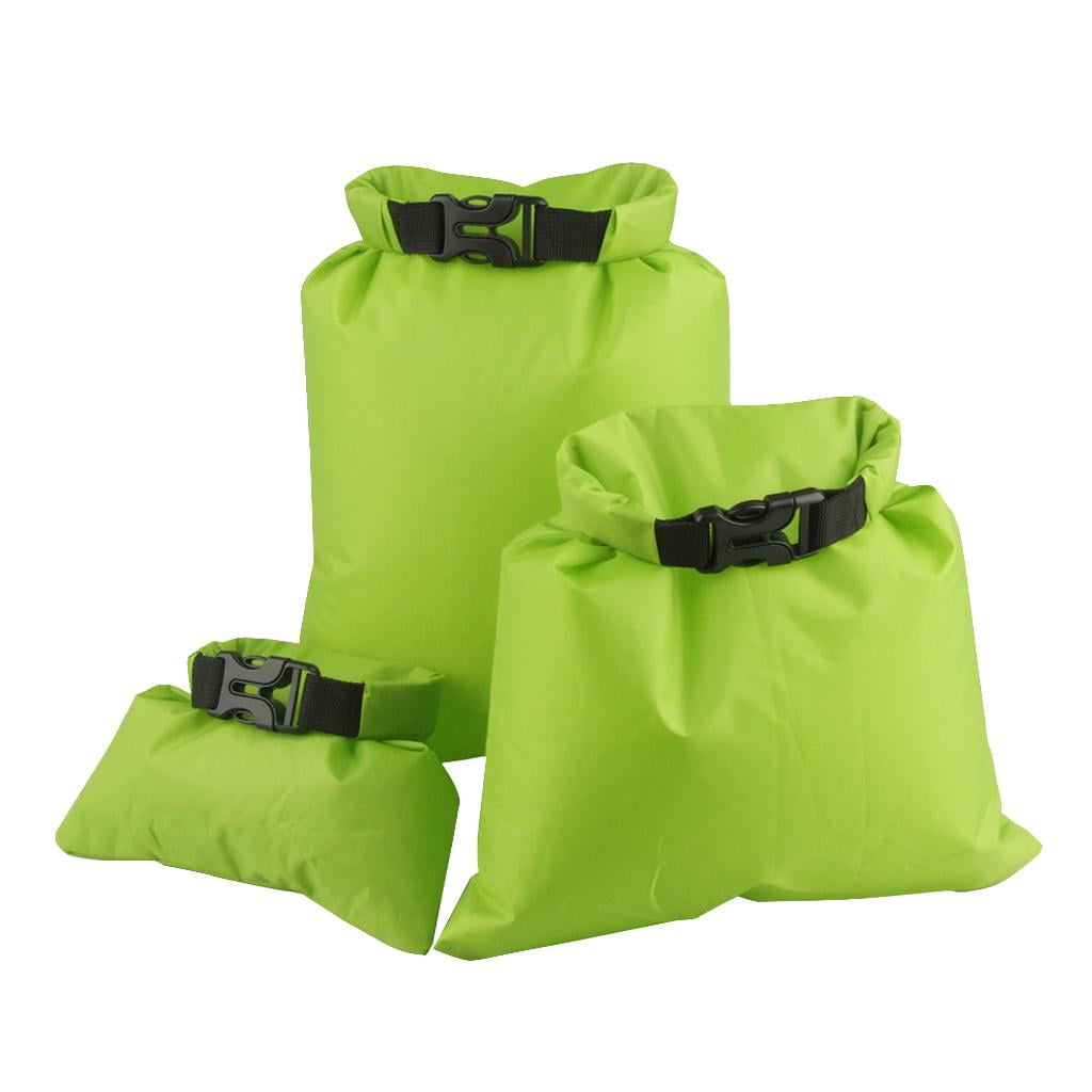 3Pcs/Set Outdoor Waterproof Canoe Hiking Camping Kayaking Storage Dry Bag Sack 