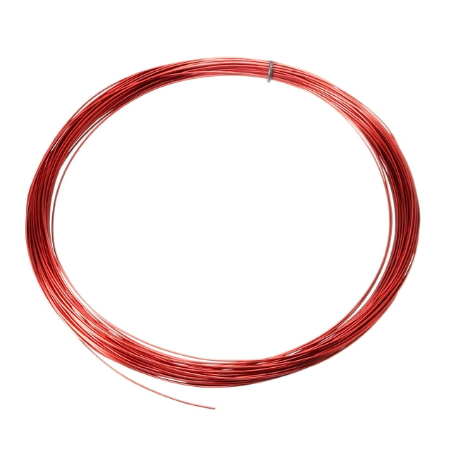 Alambre magnético de 0.47 mm de diámetro, alambre de cobre esmaltado, bobina de 164' de longitud