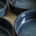 thumbnail image 6 of Stone Lain Eden 4-Piece Pasta Bowl Set Stoneware, Dark Blue, 6 of 6