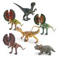 thumbnail image 2 of Juego de figuras de dinosaurios, 6 unidades, PVC, Jurassic Dino Models Kids 3+, 2 of 2