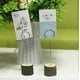 thumbnail image 5 of Rustic Real Wood Base Wedding Table Name Number Holder Party Decoration Card Holders Picture Memo Note Photo Clip Holder (10pcs Table Numbers), 5 of 5