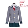 thumbnail image 1 of Anime My Hero Academia Midoriya Izuku Bakugou Katsuki disfraz Ochaco Uraraka Boku no Hero Academia conjunto de uniforme de Halloween, 1 of 4