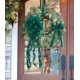 thumbnail image 4 of Cinta decorativa HUIHUANG, verde, 6,35 cm x 9,1 m, organza alambrada, 4 of 7