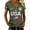 Army Green, variant on Womens Shirts Gsakboxl Women Trendy V Neck Patriotic Tee 250th Anniversary American Flag Print Short Sleeve Fashion Casual Graphic T Shirt Ideal For Young Daily Holiday Womens Summer Tops L