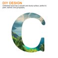 thumbnail image 4 of 15 Inch Wooden Letter,Large Blank Unfinished Wooden Alphabet Letters for Crafts, DIY Projects, Birthday, Party(Letter C), 4 of 7
