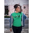 thumbnail image 2 of Wild Flower Single Daisy T-Shirt Women -Image by Shutterstock, Female 4X-Large, 2 of 4