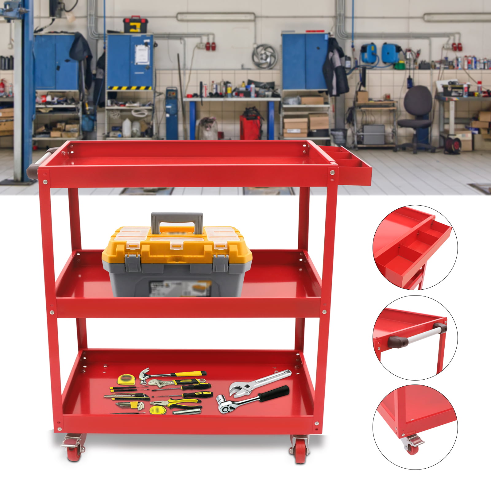 Recent tool cart setup for shop work. : r/Tools