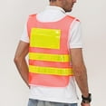 thumbnail image 4 of Cxenplz Reflective Safety Vests High Visibility Mesh Construction Vest with Reflective Strips for Men Women Outdoor Work Traffic, 4 of 9